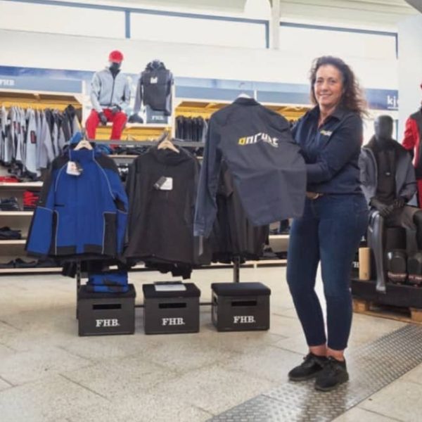 Alberta van Onrust in de winkel